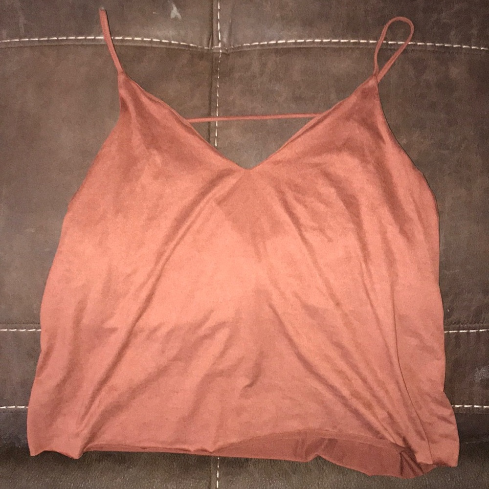 🐙Muted pink loose tank from forever 21🐙